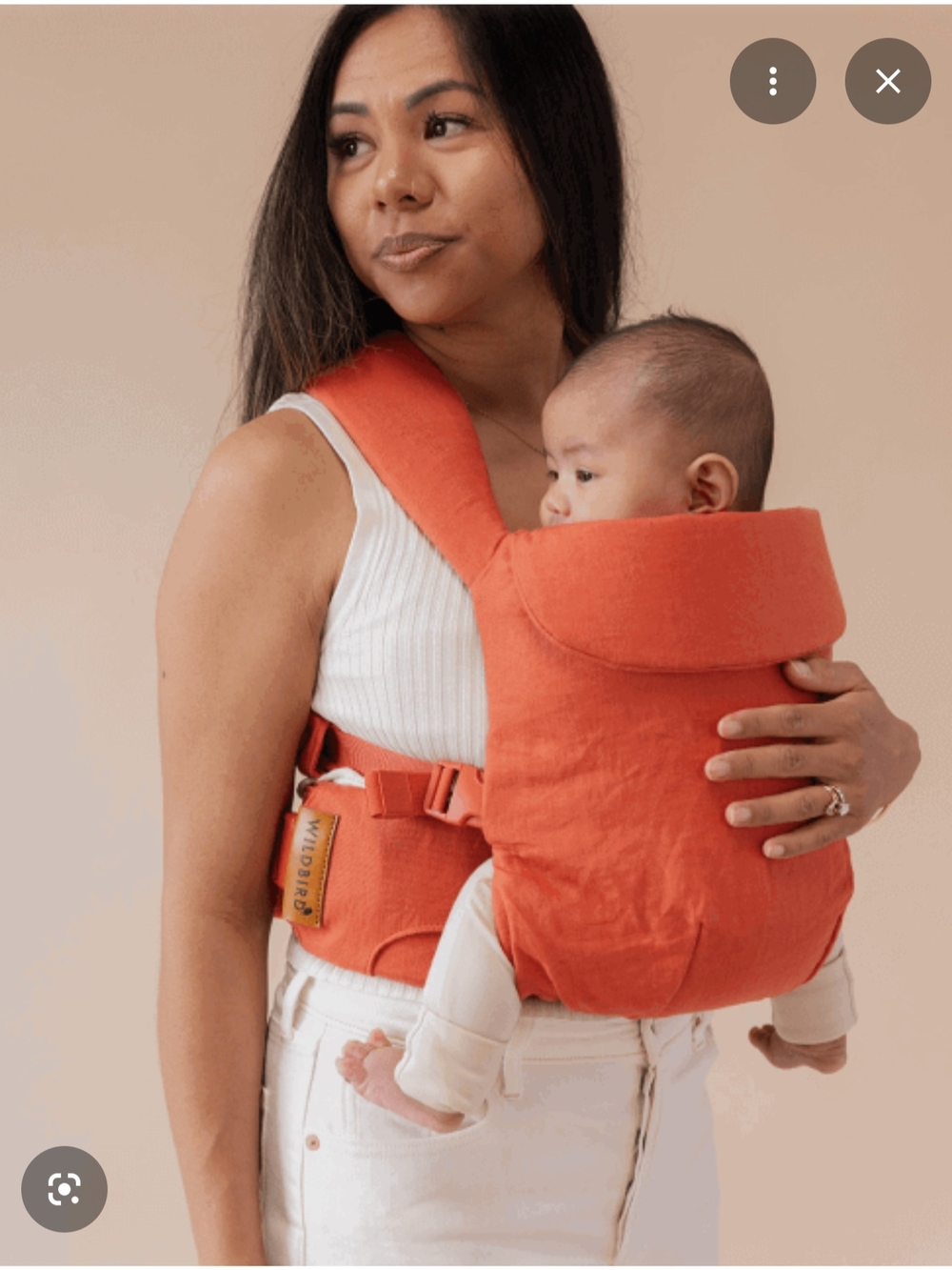 WildBird Aerial Buckle Carrier in Orange